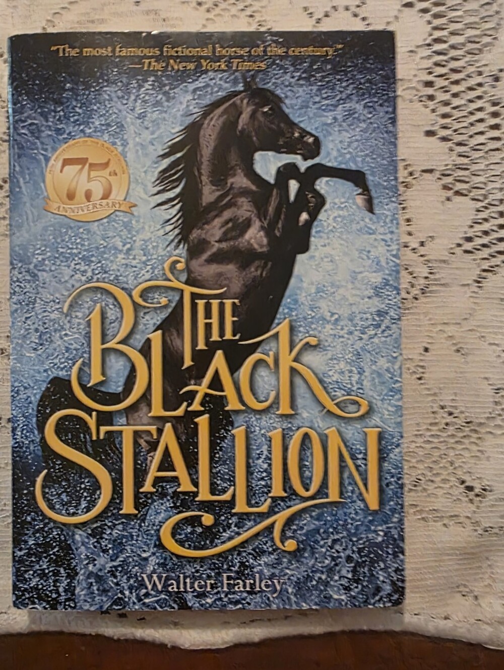 The Black Stallion by Walter Farley 75th Anniversary Edition paperback